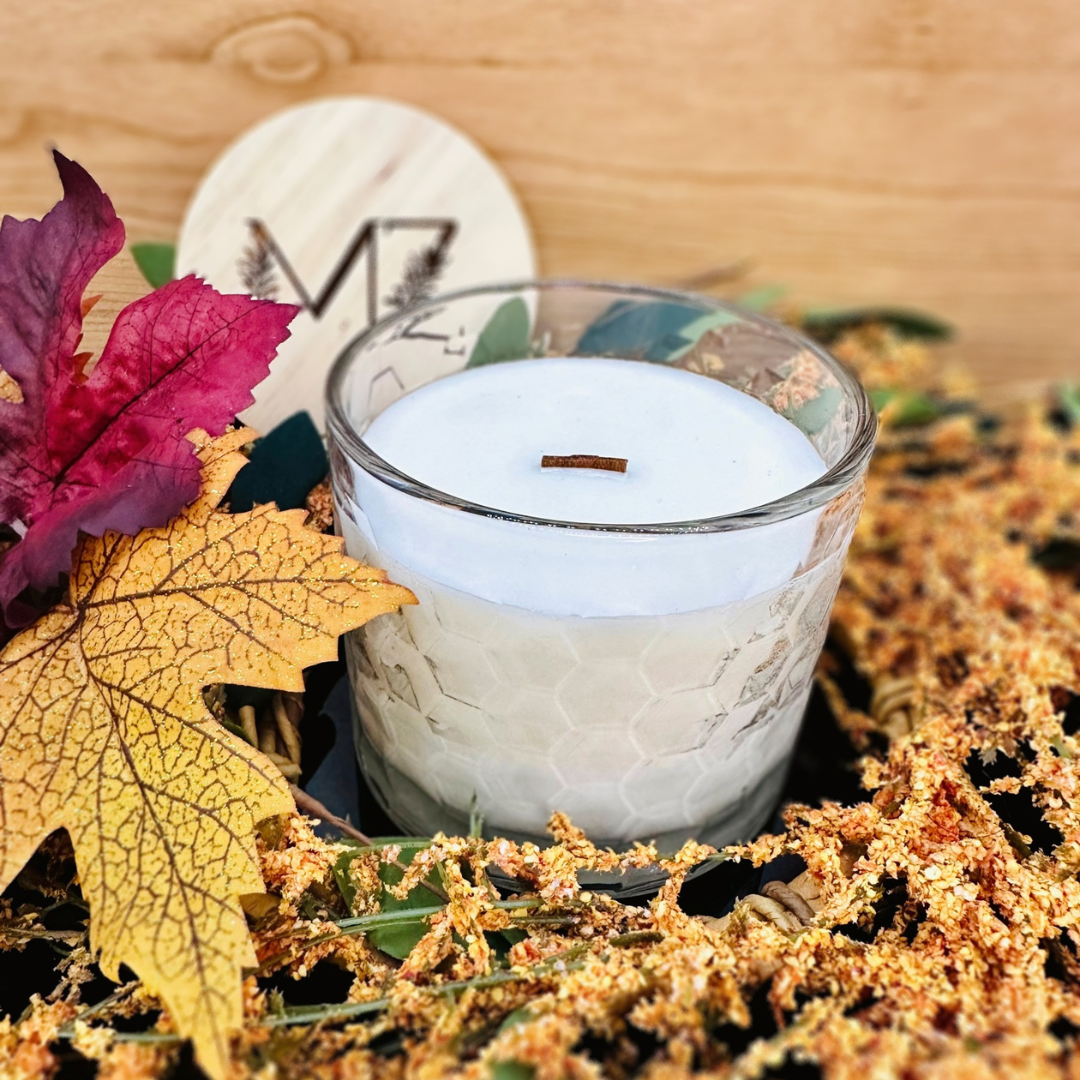 Fall Kentucky Breeze Wood Wick Soy Candle