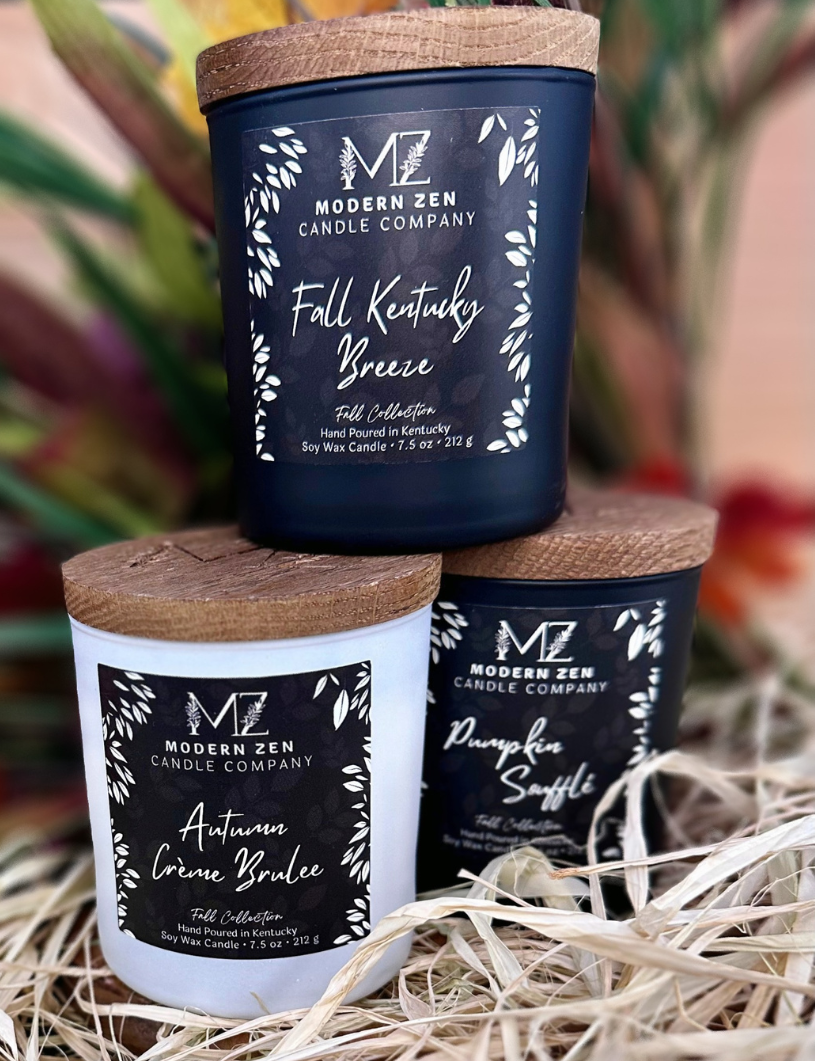 Fall Kentucky Breeze Soy Candle