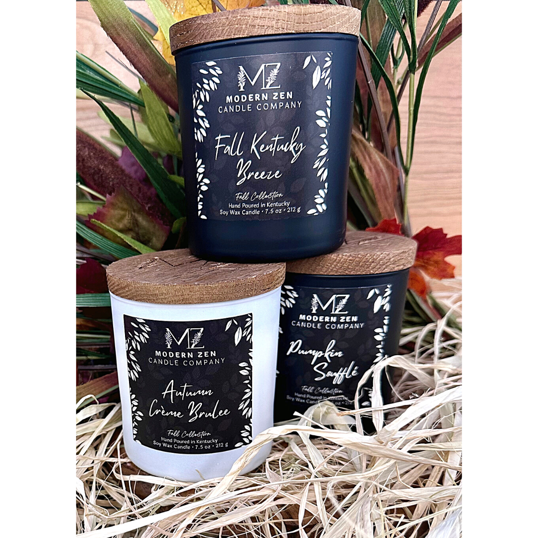 Autumn Crème Brulee Fall Soy Candle