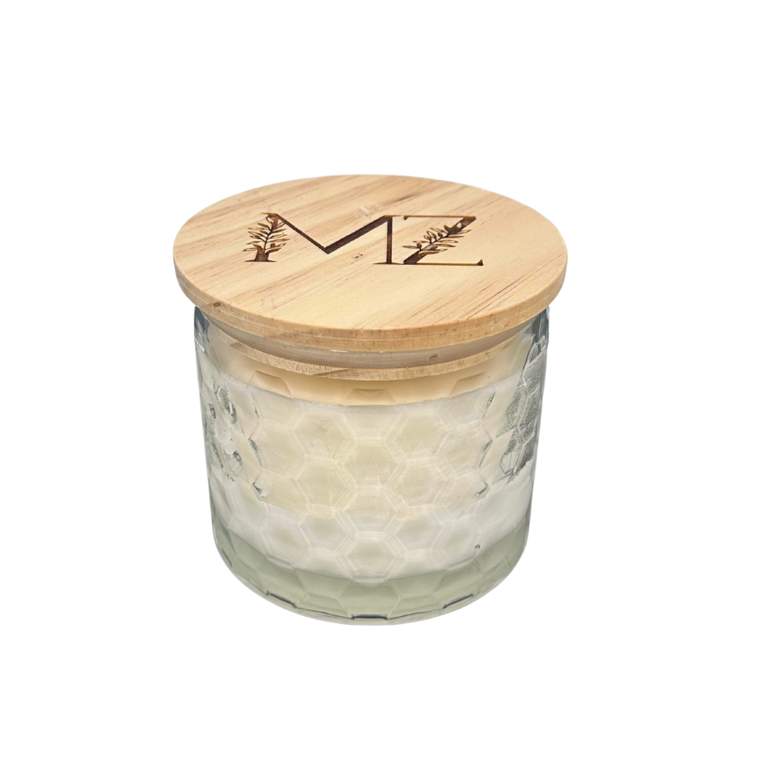 Autumn Creme Brulee Wood Wick Soy Candle