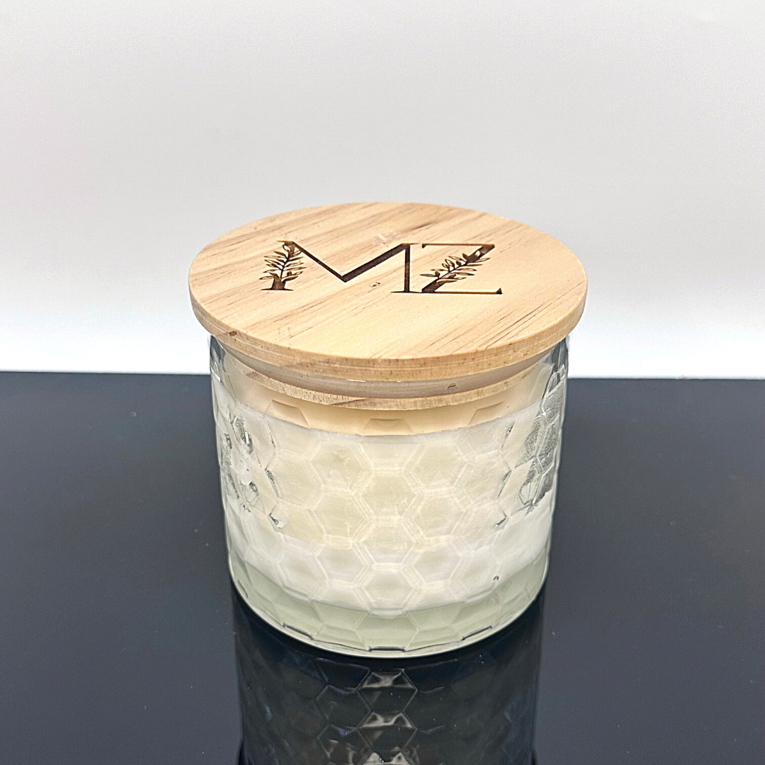 Autumn Creme Brulee Wood Wick Soy Candle