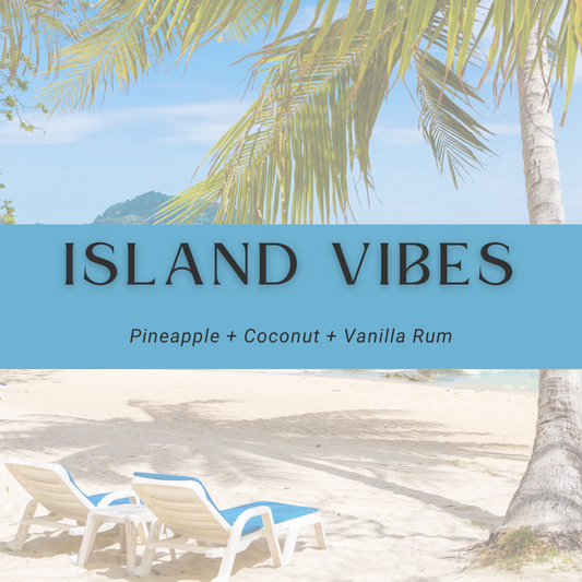 Island Vibes Wood Wick Candle