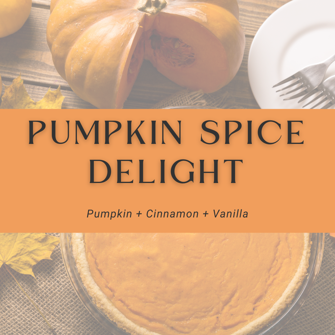 Mini Pumpkin Spice Delight Soy Candle - 3 oz Limited Edition Scent