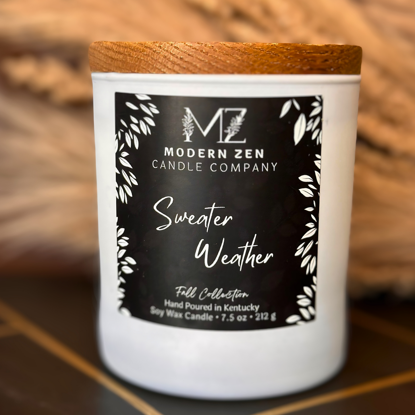 Black/White 7.5 oz - FALL COLLECTION