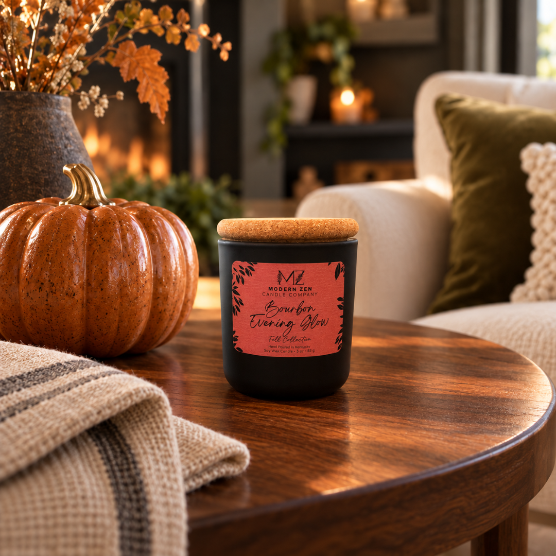 Bourbon Evening Glow Mini Candle
