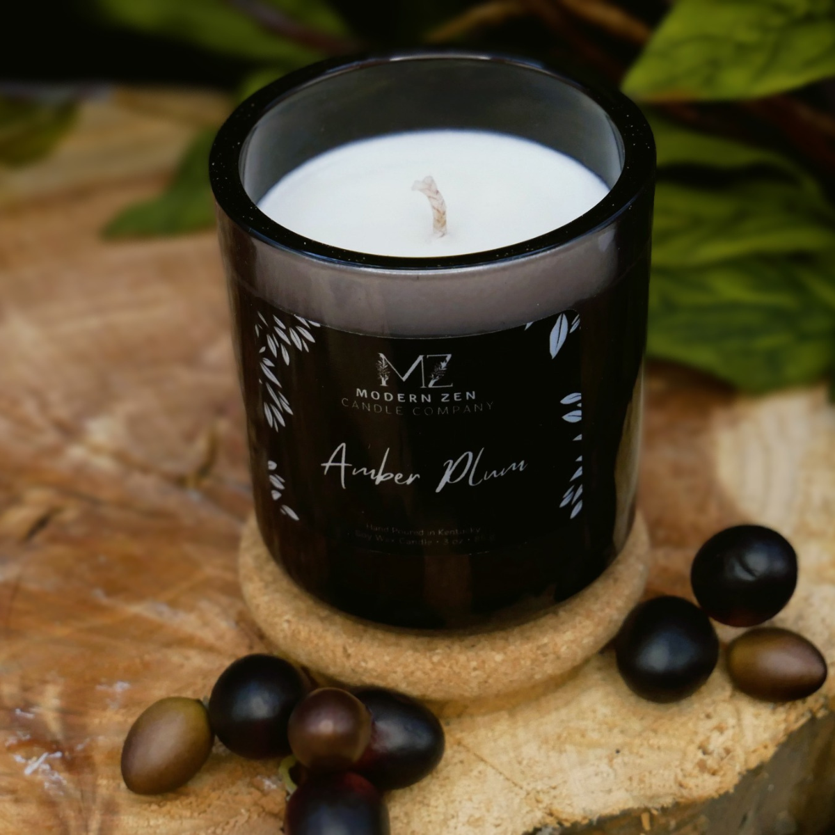 Mini Candle - Amber Plum