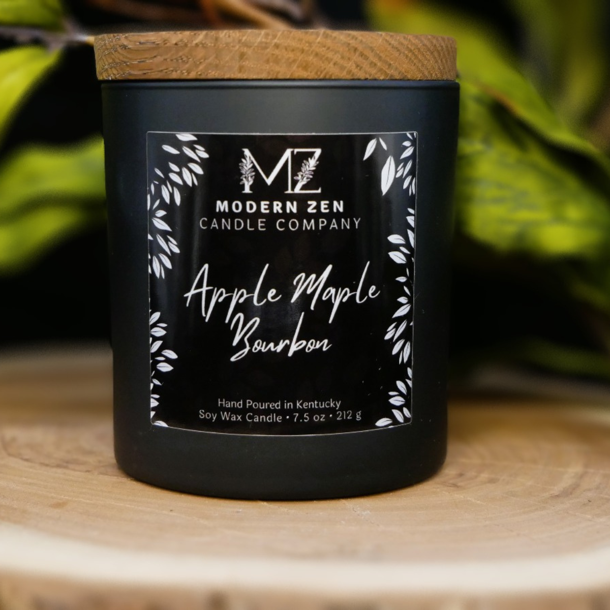 Apple Maple Bourbon Soy Candle