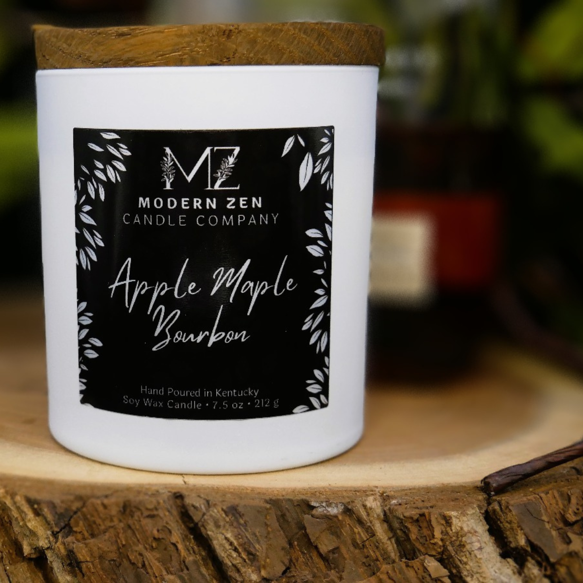 Apple Maple Bourbon Soy Candle