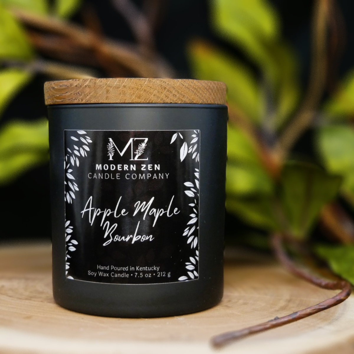 Apple Maple Bourbon Soy Candle