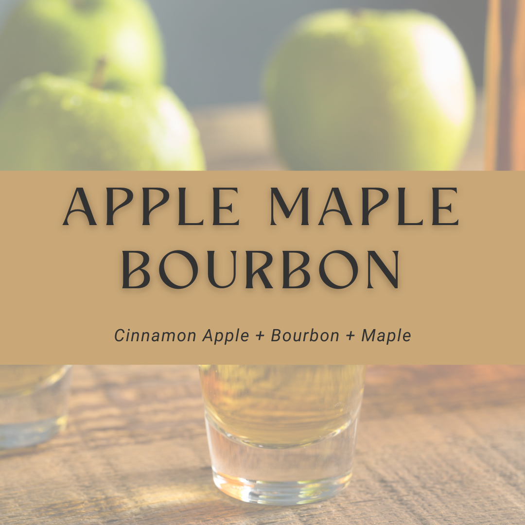 Apple Maple Bourbon Wood Wick Candle
