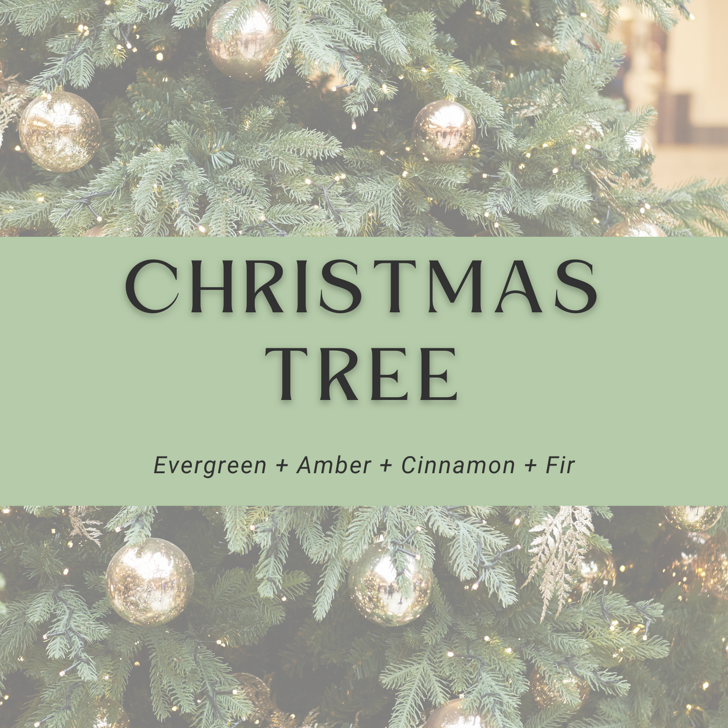 Holiday Mini Candle - Christmas Tree