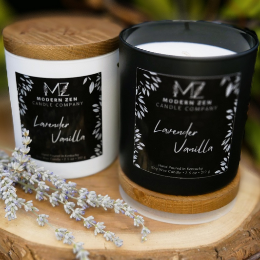 Lavender Vanilla Soy Candle