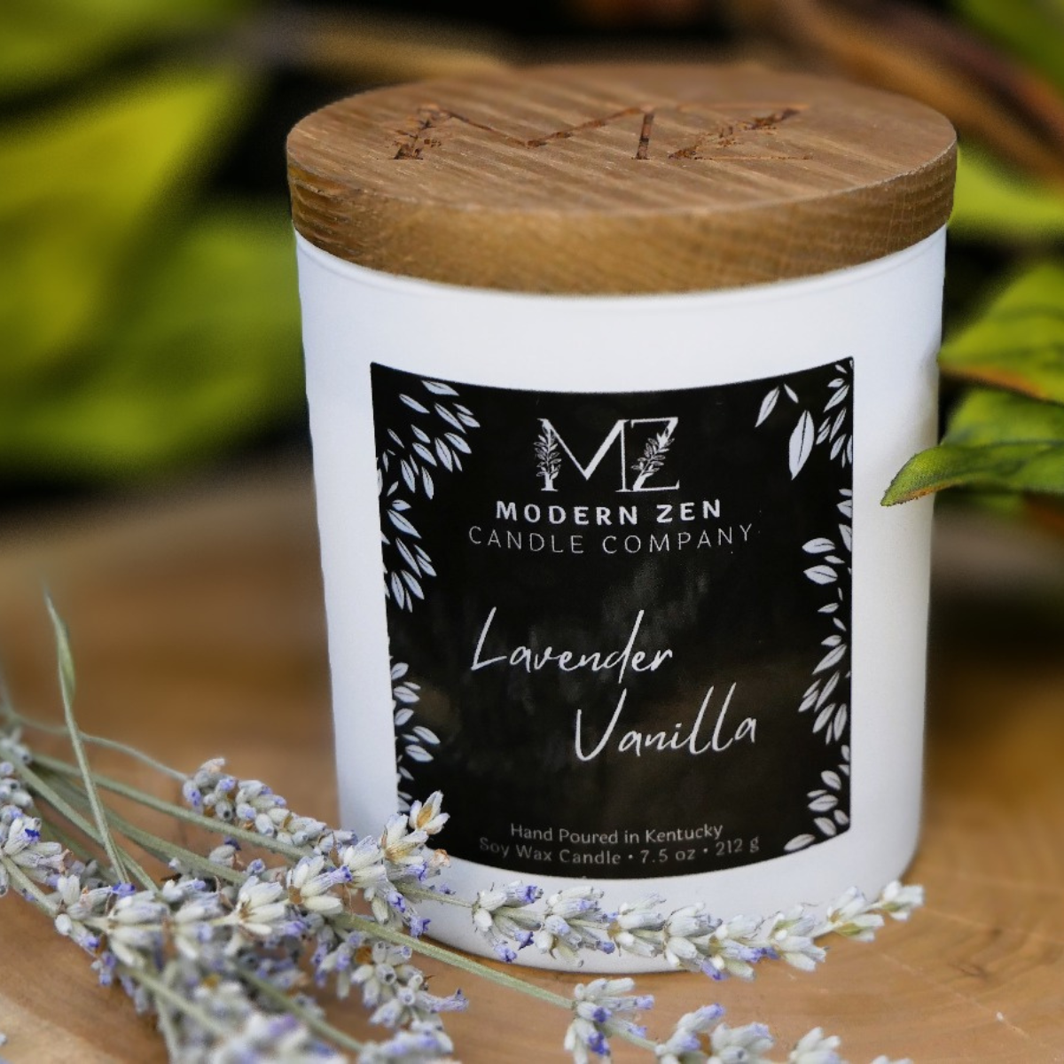 Lavender Vanilla Soy Candle