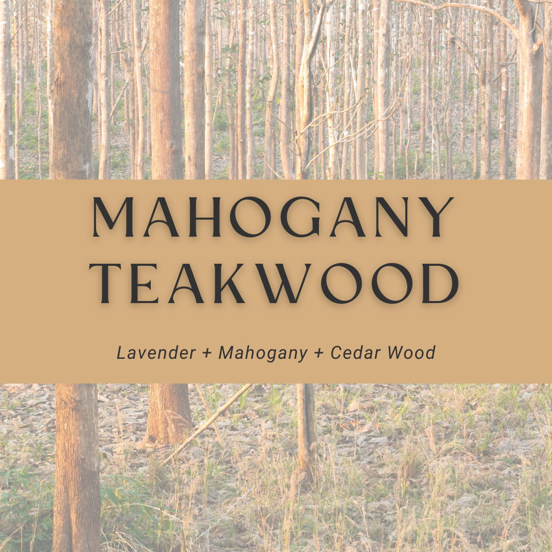 Mahogany Teakwood Car Air Freshener
