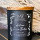 Hand Poured Black or White Cotton Wick Soy Candles - 7.5 oz