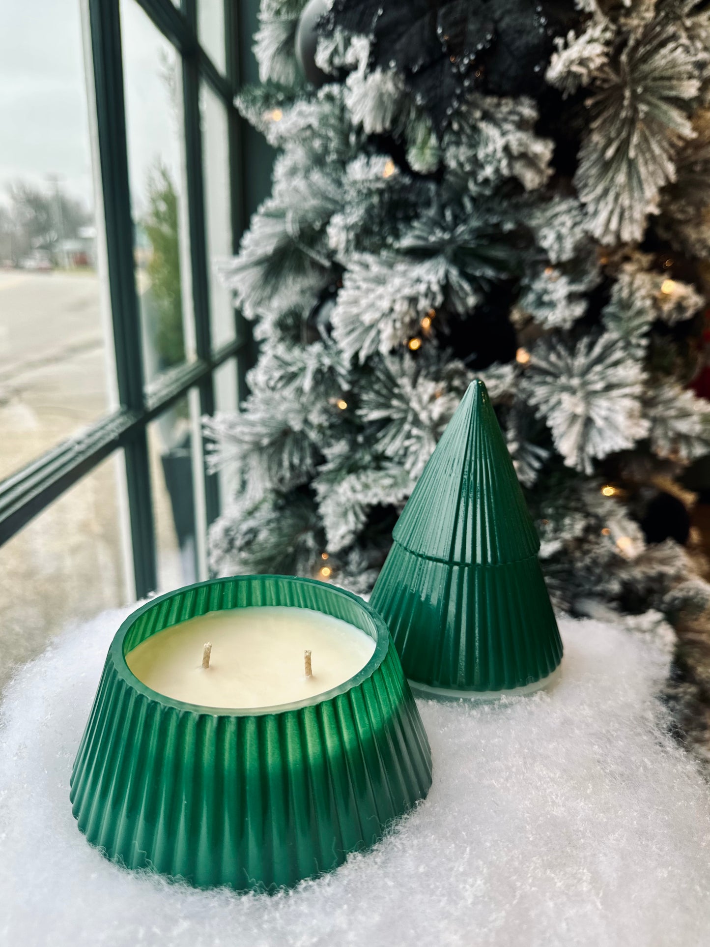 Winter Bourbon Forest Wood Wick Candle