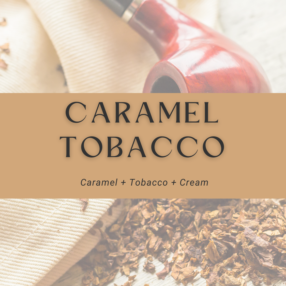 Caramel Tobacco - Hero Mini Candle