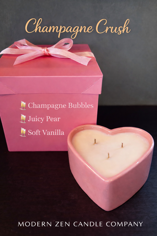 Modern Romance Heart Candle – Limited Edition