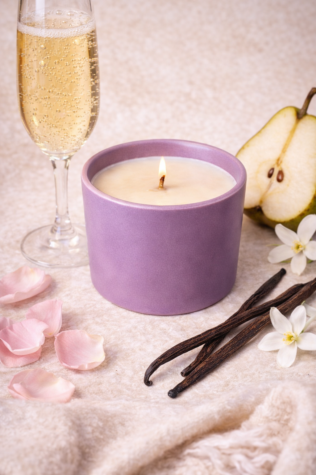 Amethyst Valentine Candle – 5 oz Limited Edition
