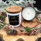 Hand Poured Black or White Cotton Wick Soy Candles - 7.5 oz