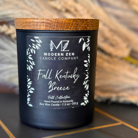 Fall Kentucky Breeze Soy Candle – A Returning Fall Favorite