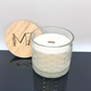 Autumn Creme Brulee Wood Wick Soy Candle