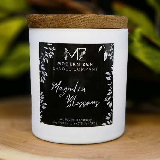 Magnolia Blossoms Soy Candle