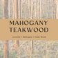 Mahogany Teakwood Car Diffuser Oil + Refill Set