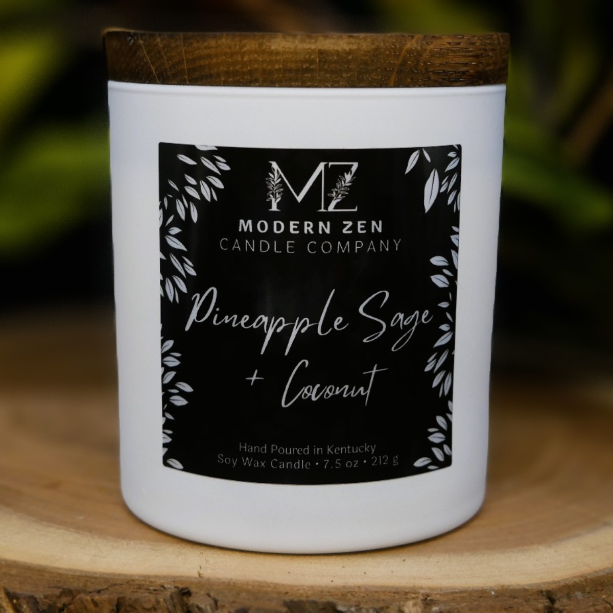 Pineapple Sage + Coconut Soy Candle