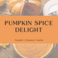 Pumpkin Spice Delight Soy Candle – Fall Scented Candle for Cozy Autumn Vibes