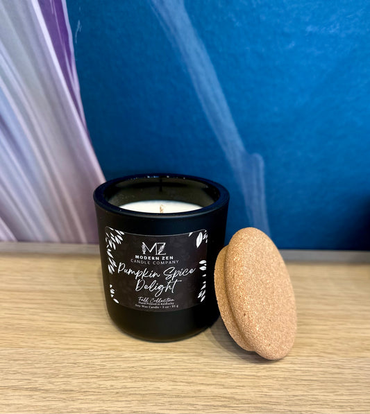 Mini Pumpkin Spice Delight Soy Candle - 3 oz Limited Edition Scent