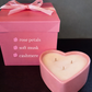Modern Romance Heart Candle – Limited Edition