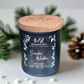 Hand Poured Black or White Cotton Wick Soy Candles - 7.5 oz