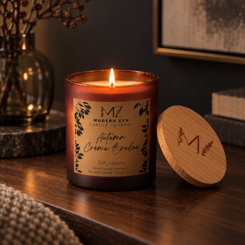 Autumn Crème Brulee Soy Candle