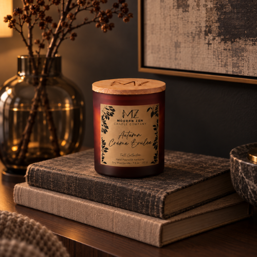 Autumn Crème Brulee Soy Candle