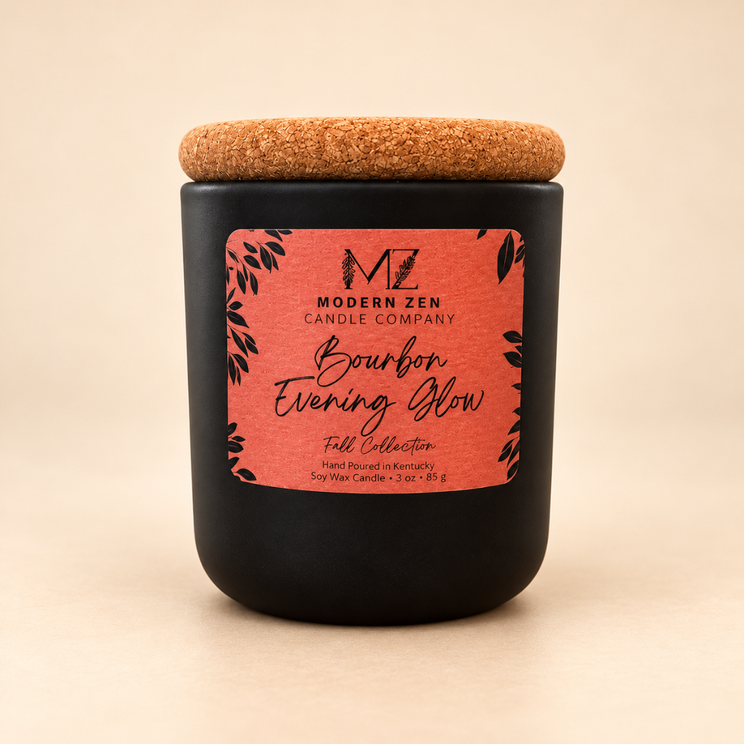 Bourbon Evening Glow Mini Candle