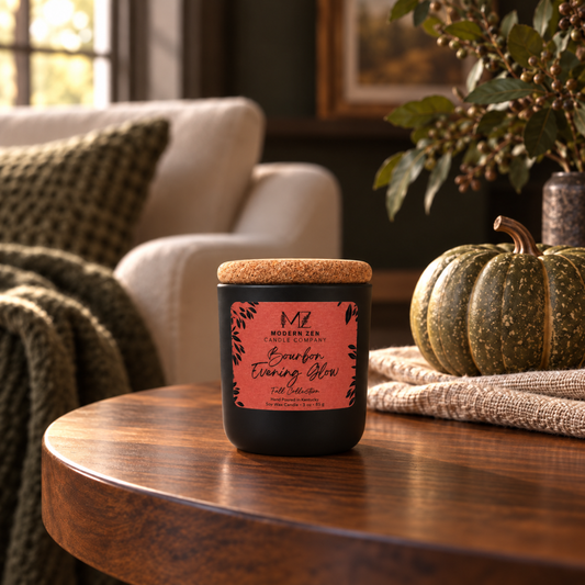 Bourbon Evening Glow Mini Candle
