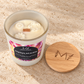 Dahlia Woods Soy Candle with Crackling Wood Wick