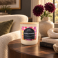 Dahlia Woods Soy Candle with Crackling Wood Wick