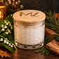 Fall Kentucky Breeze Modern Hex Wood Wick Soy Candle