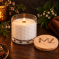 Fall Kentucky Breeze Modern Hex Wood Wick Soy Candle