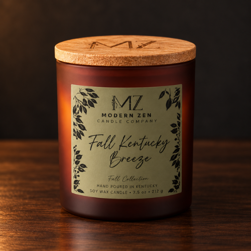 Fall Kentucky Breeze Soy Candle