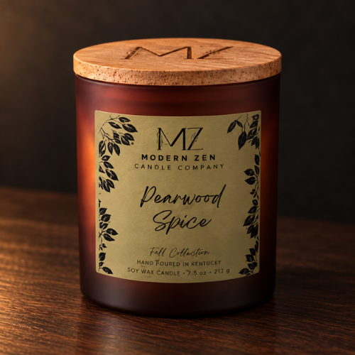 Pearwood Spice Soy Candle
