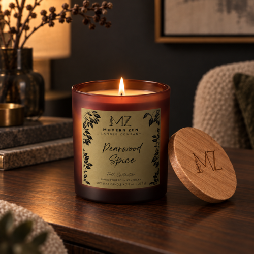 Pearwood Spice Soy Candle