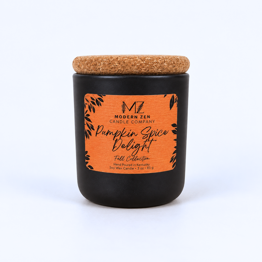 Pumpkin Spice Delight Mini Candle
