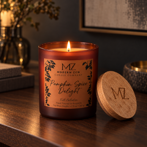 Pumpkin Spice Delight Soy Candle