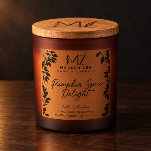Pumpkin Spice Delight Soy Candle