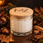 Woodland Harvest Modern Hex Wood Wick Soy Candle