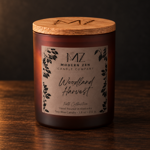 Woodland Harvest Soy Candle