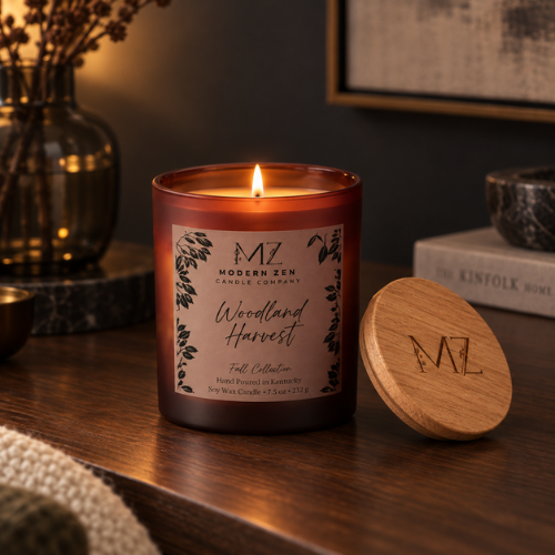 Woodland Harvest Soy Candle